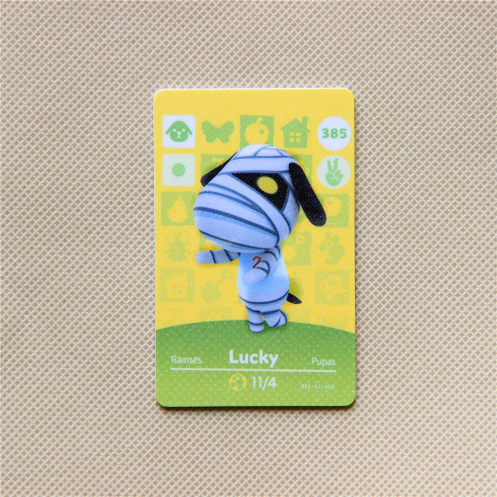 Скрещивание животных для карт Amiibo Hot villager Lucky 385 Ntag215 применимо к NS switch  WUII