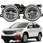 Автомобисветодиодный противотуманные светильник ры H11 Angel Eye, противотуманные фары, дневные ходовые светильник ни 12 В для Honda CR-V CRV 2.4L L4 2012-2014, 2 шт.