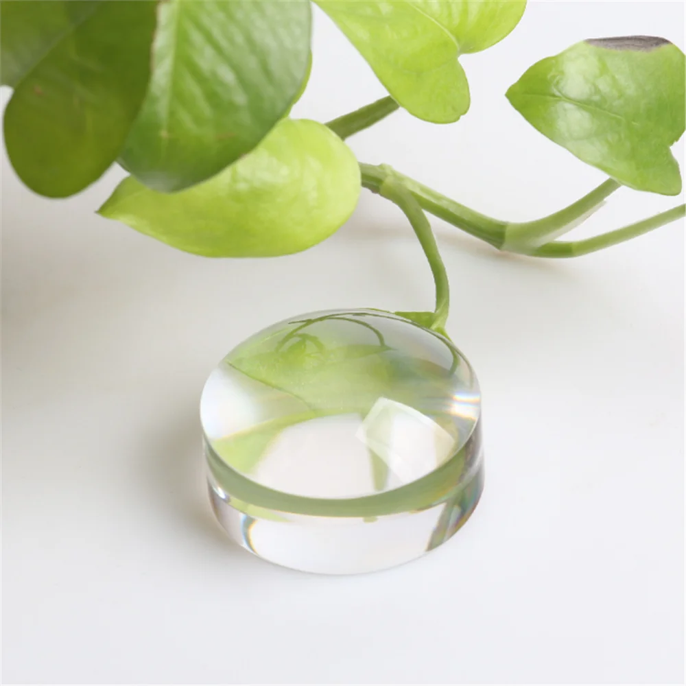 

BIJIA Acrylic 100 Concentrated Magnifying Glass Spherical Optical Reading Desktop Magnifier