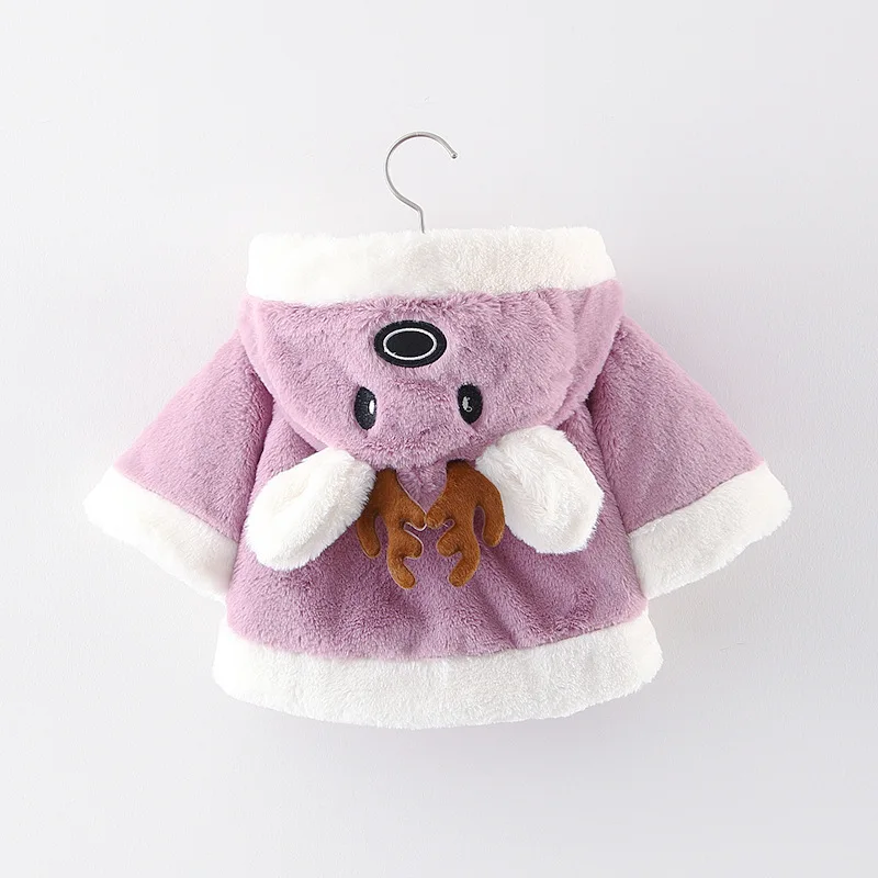 2019 Christmas Brand New Kids Thick Hooded Coat Clothing Children's Winter Jacket Baby Girls Boys Wool clothes | Детская одежда и