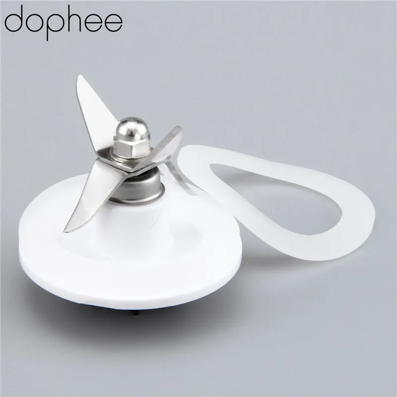 Dophee 3 шт. сменный резак для лезвий и две резиновые прокладки подходят блендера