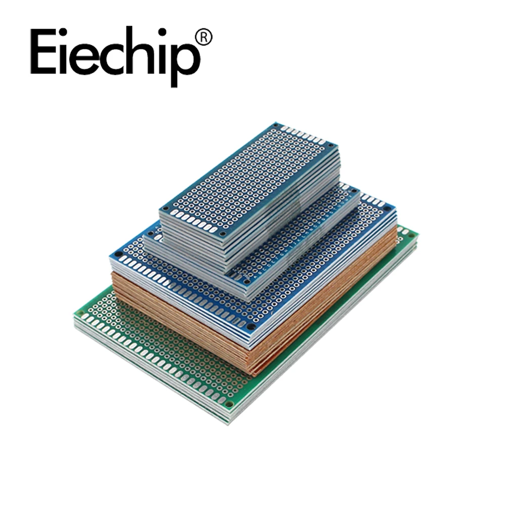 

PCB Prototype Board Copper Plate DIY Prototyping Printed Circuit Double Side 3x7 5x7 7x9 8x12 Universal Protoboard Single Side