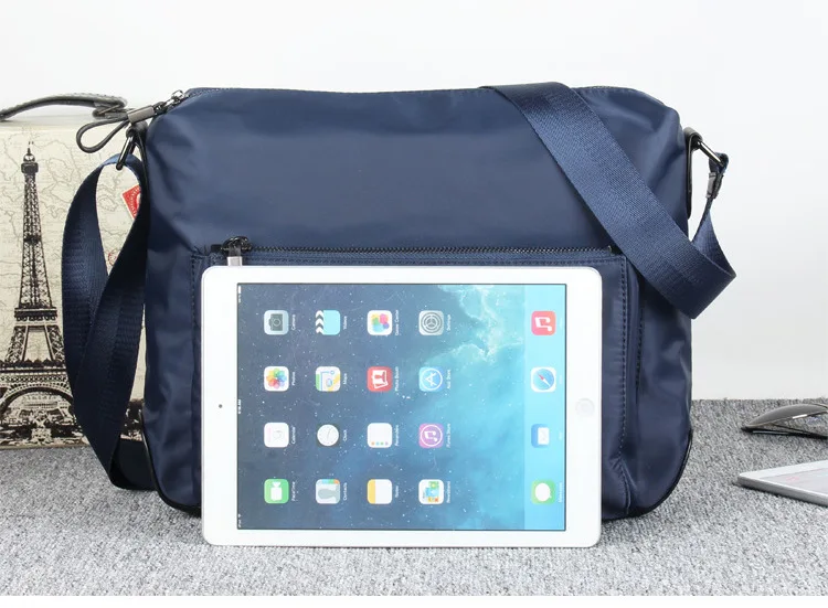 Модная мужская сумка через плечо мессенджер из ткани Оксфорд водонепроницаемая