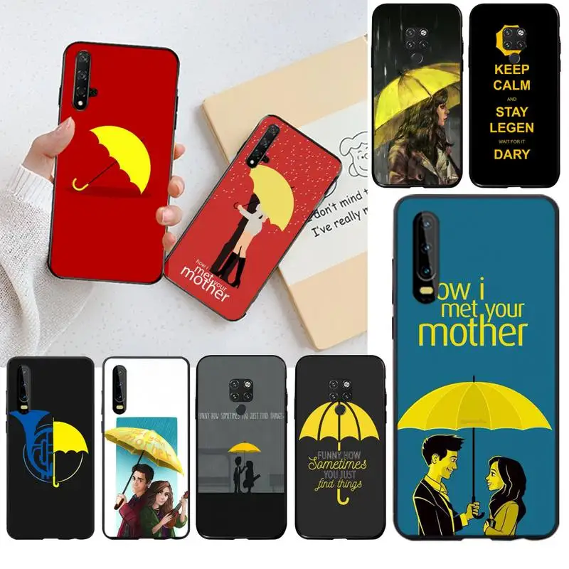 Чехол для телефона PENGHUWAN с надписью How i met your mother Huawei P30 P20 lite Mate 20 Pro P Smart 2019