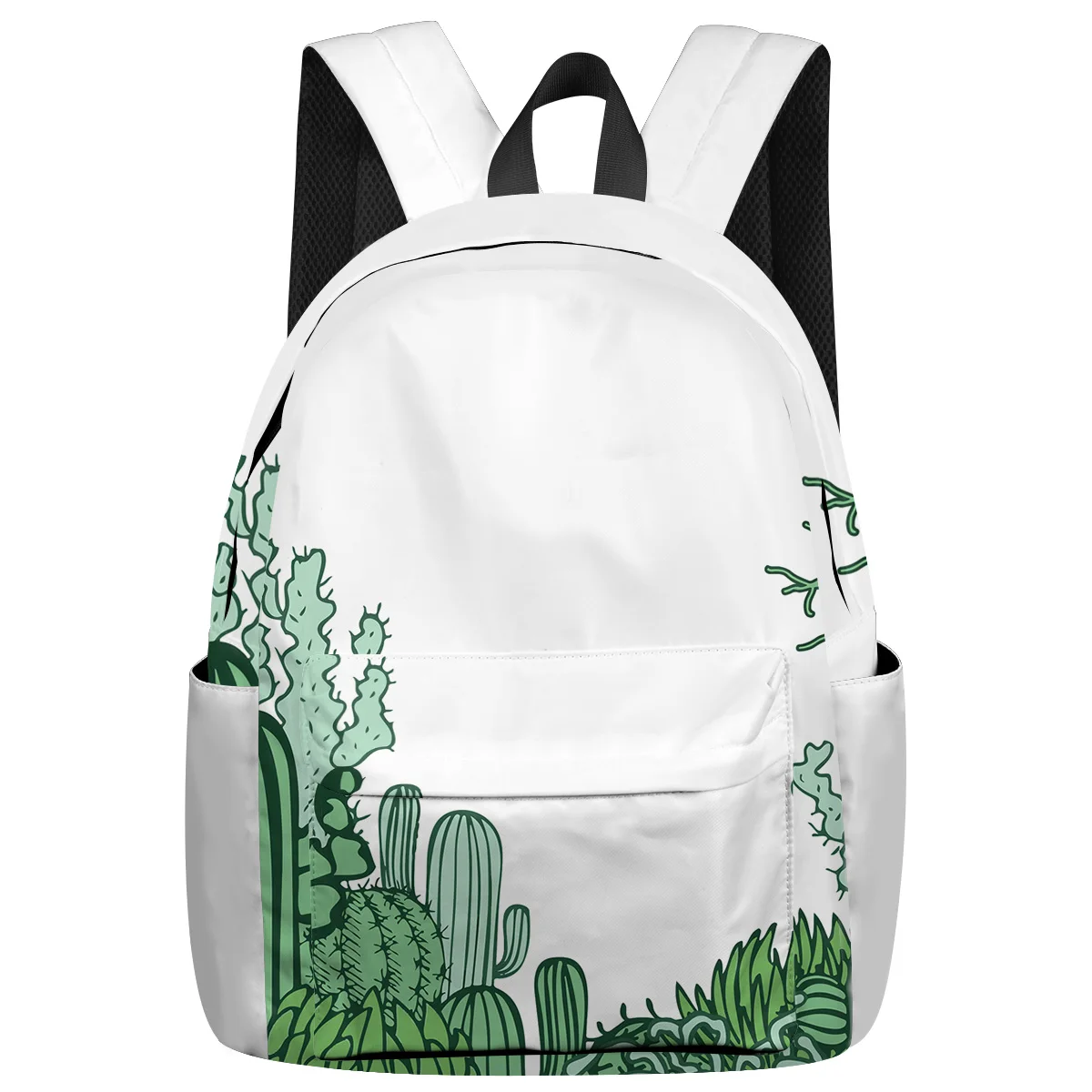 Нордический рюкзак для ноутбука с тропическими листьями кактуса зарядным портом