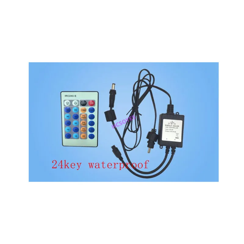 DC12V 24V 24key/44key водонепроницаемый ИК пульт дистанционного управления диммер CCT Цвет