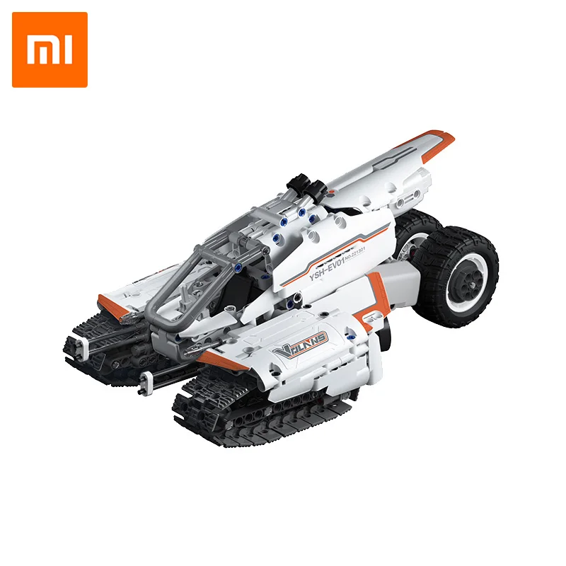 

XIAOMI Jupiter Dawn Series Static Building Blocks Volans Flying Fish Shuttle Crawler Car Sci-Fi Kids Puzzle Toy Gift 480+ parts