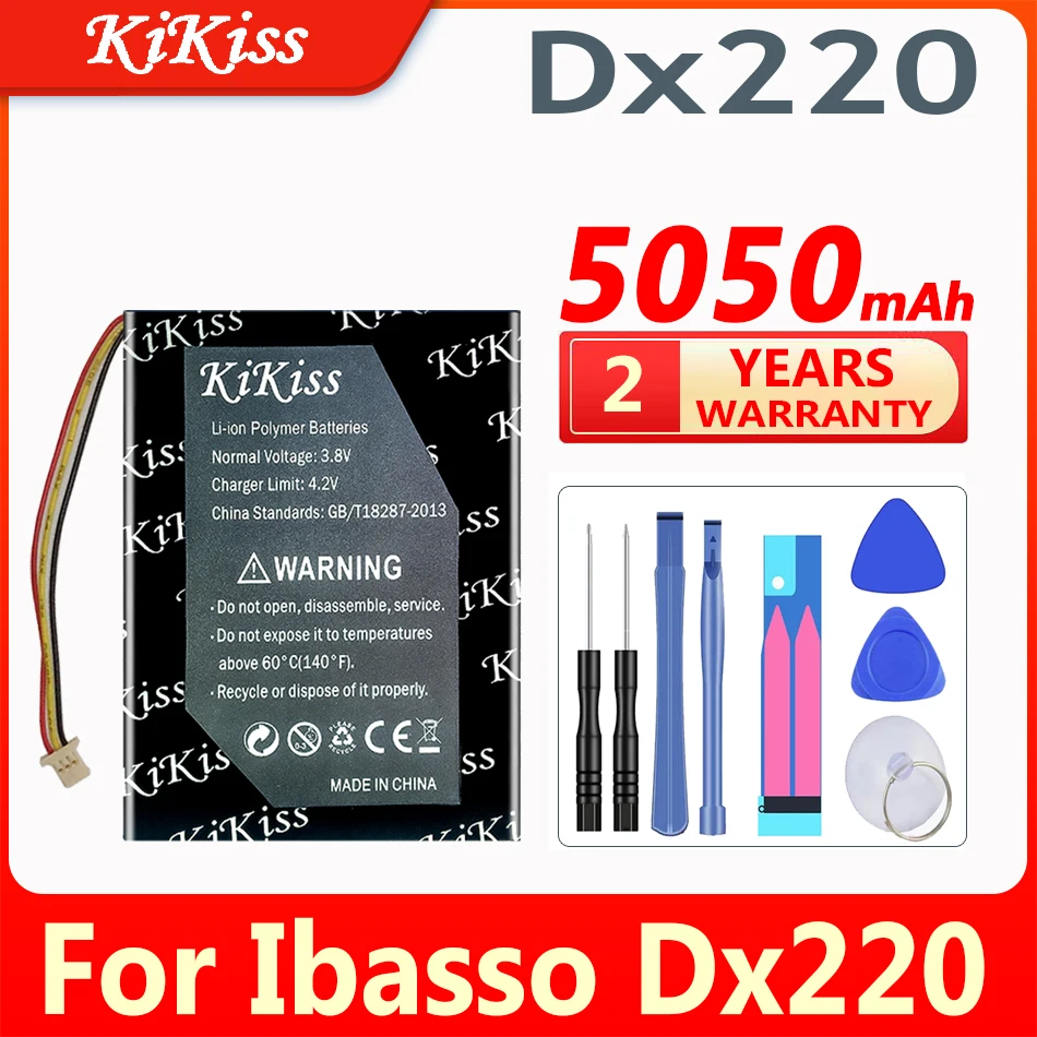

Аккумулятор KiKiss Dx220 для Ibasso Dx220 Player, новый литий-полимерный аккумулятор