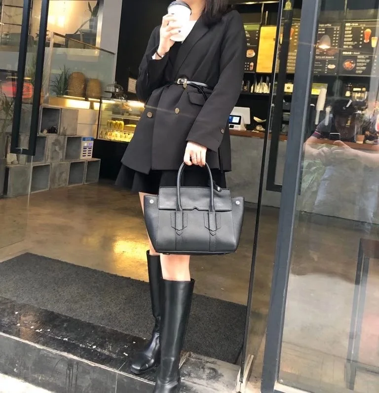 

free shipping 2020 the new style fashion and cover genuine cow leather women handbag one shoulder bag crossbody bag 27cm 6color