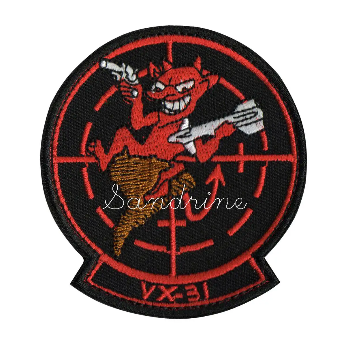 Топ пистолет Ranger embroidery тактический для поддержания боевого духа нашивки значки Боевая аппликация эмблем для одежды