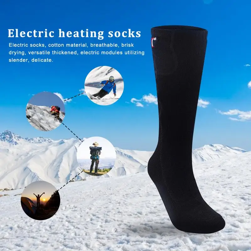

Practicality Cotton Adults Ice Fishing Multifunctional Foot Wear Guard Brace Heated Ski Socks Breathable Outdoor Fitness