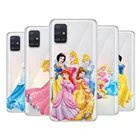 Силиконовый чехол для телефона с красивыми принцессами для Samsung Galaxy A01, A11, A12, A22, A21S, A31, A41, A42, A51, A71, A32, A52, A72, A02S