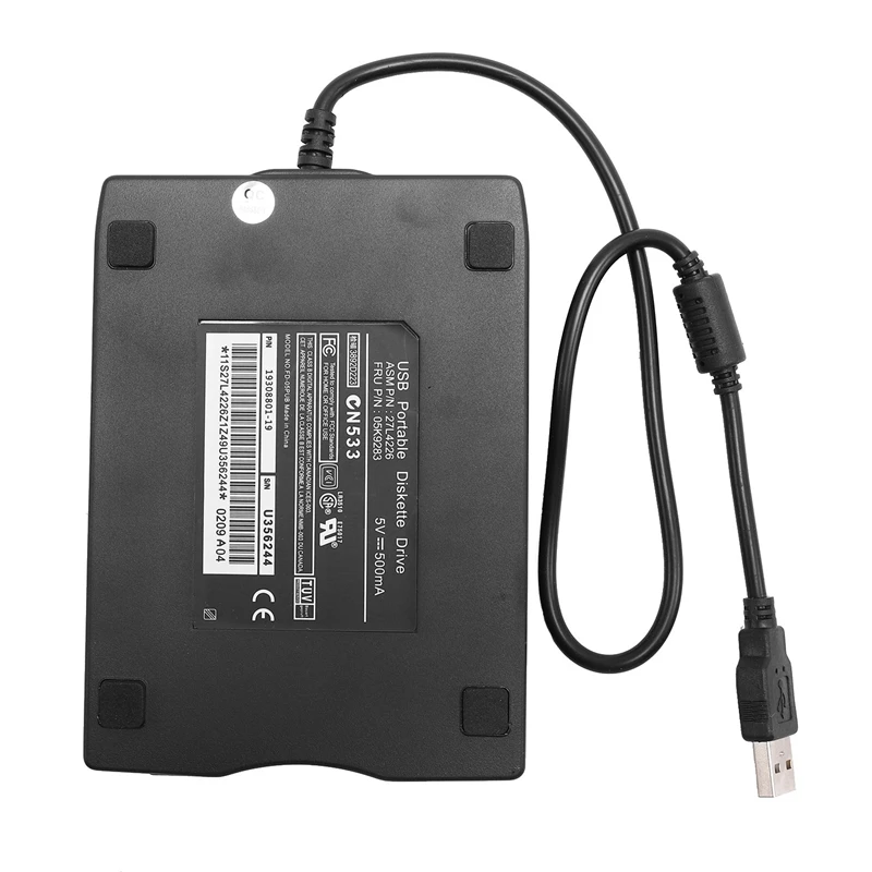 3 5 дюймов USB внешний дисковод гибких дисков Портативный 1 44 МБ FDD для ПК Windows
