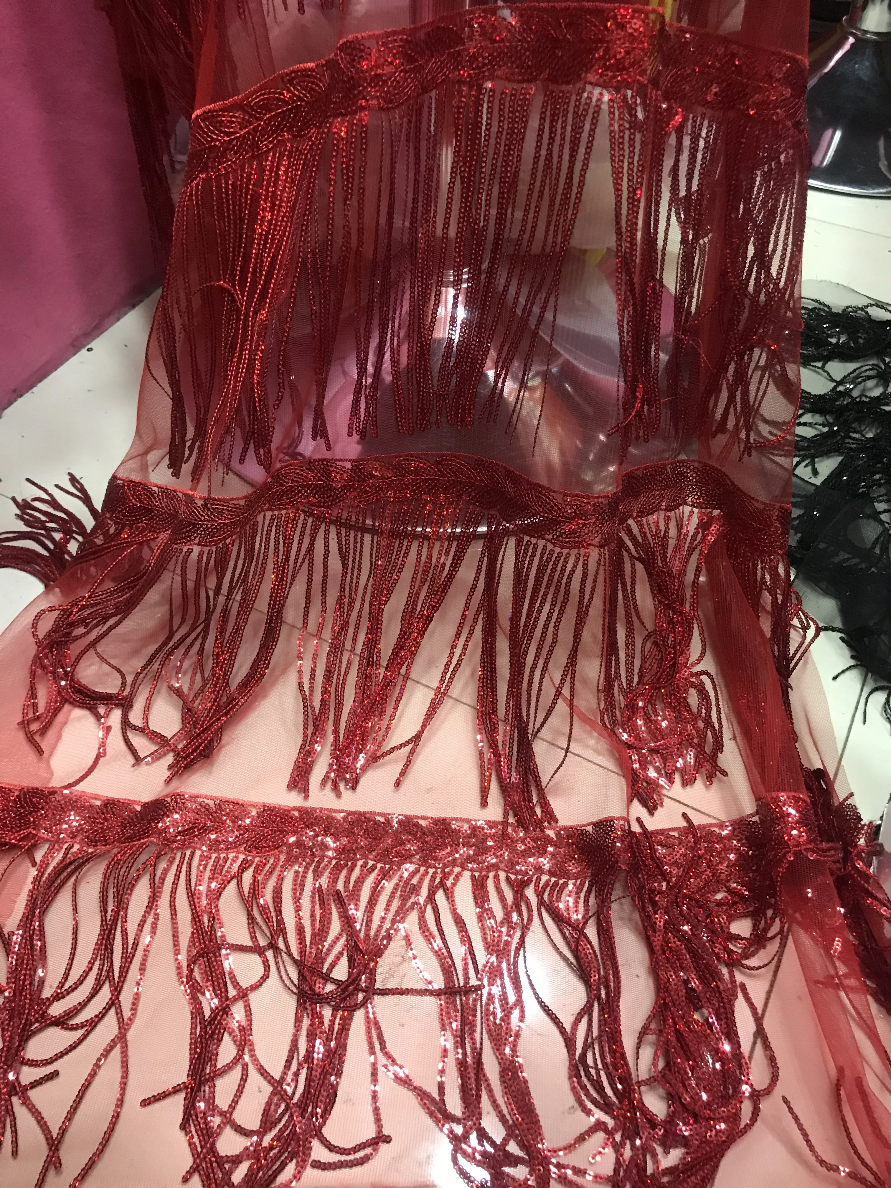 Кружевная ткань в африканском стиле 2 ярда золотого цвета 2019 | Дом и сад