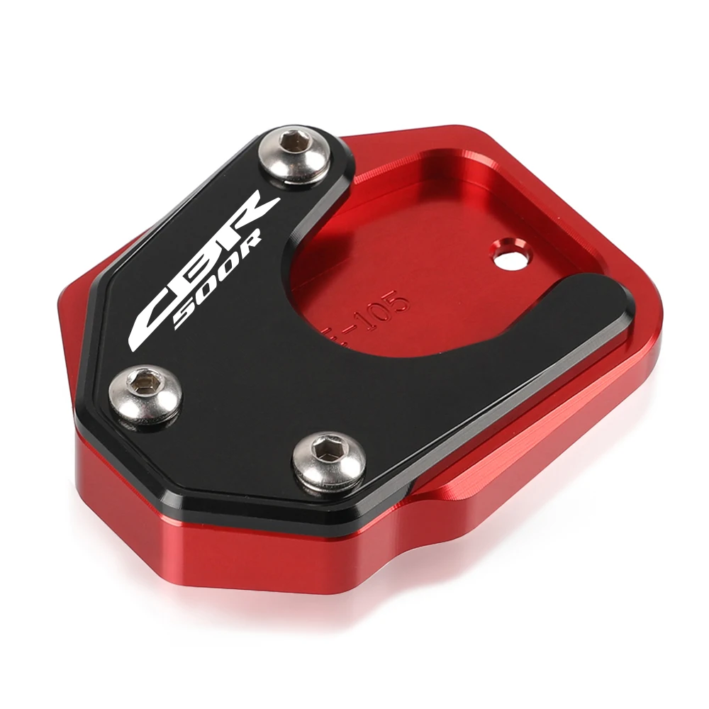 

FOR HONDA CBR500R 2013 2014 2015 2016 2017 2018 2019 2020 2021 Foot Side Stand Pad Plate Kickstand Enlarger Support Extension