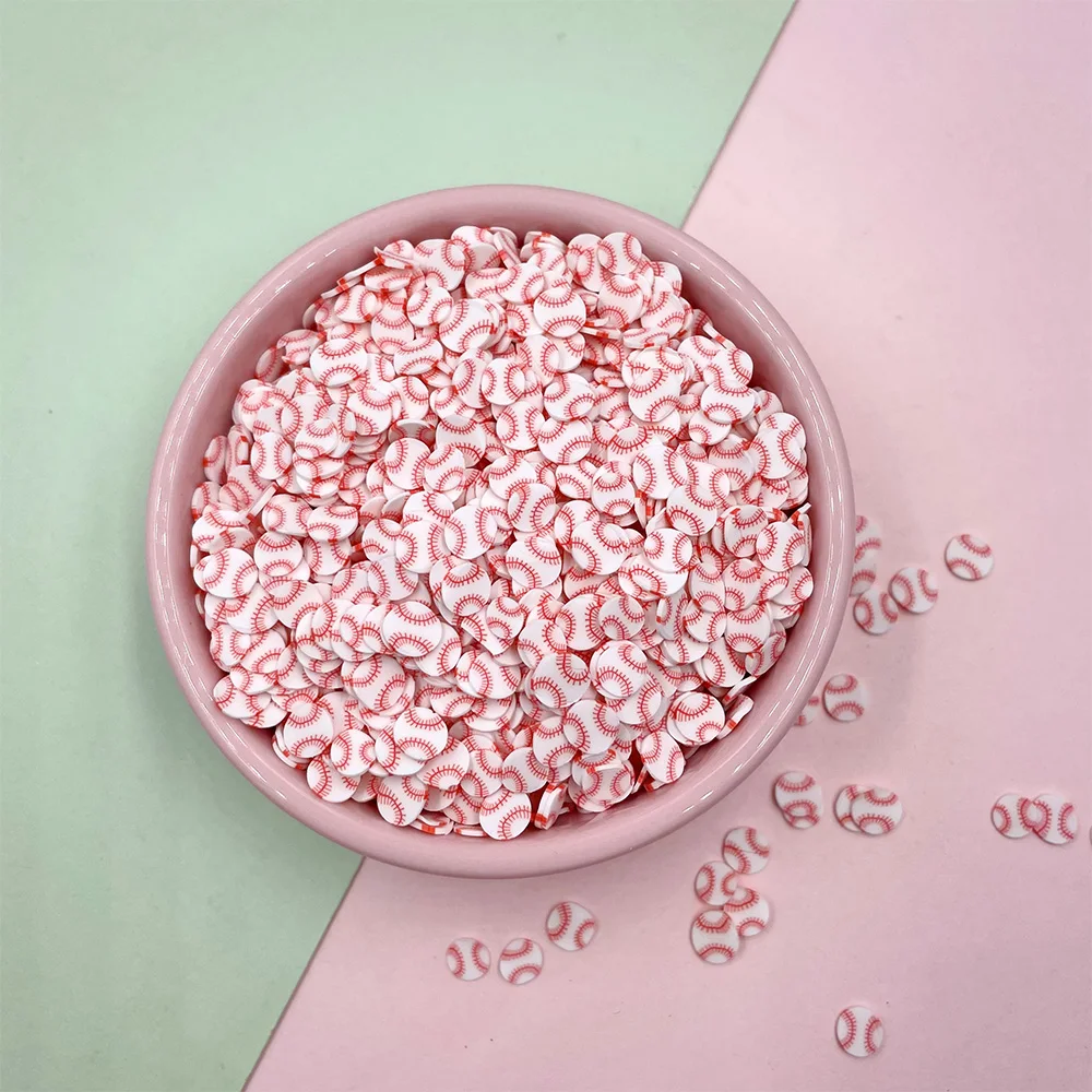 100 г ломтик для баскетбола футбола волейбола полимерные ремесла слайма