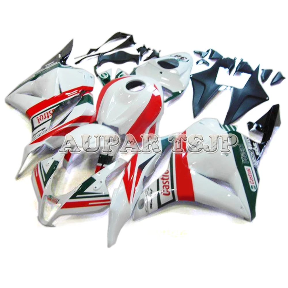 

Motorbike White Red and Green Lower Bodywork Kit For Honda CBR600RR F5 2009 2010 2011 2012 Year cbr600rr 09 10 11 12 Fairing Kit