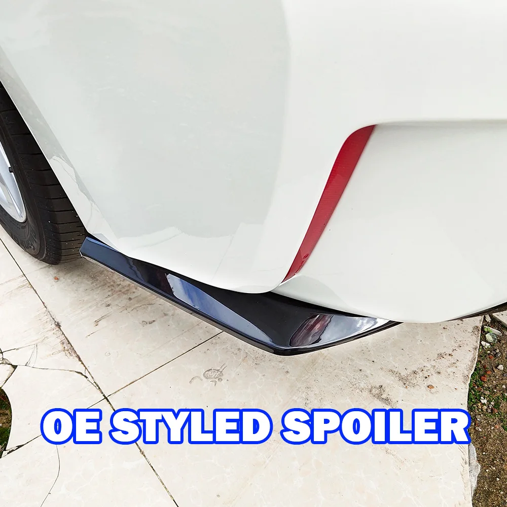 2 шт. автомобильный универсальный задний бампер угловой диффузор разветвитель