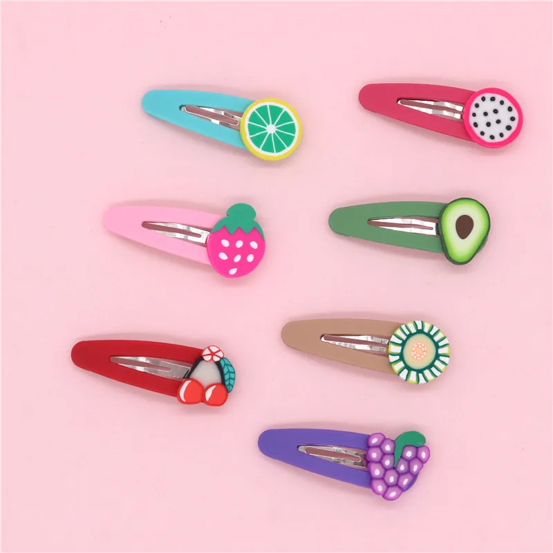 Комплект из 2 предметов 5 см Одежда для девочек в Корейском стиле заколки волос