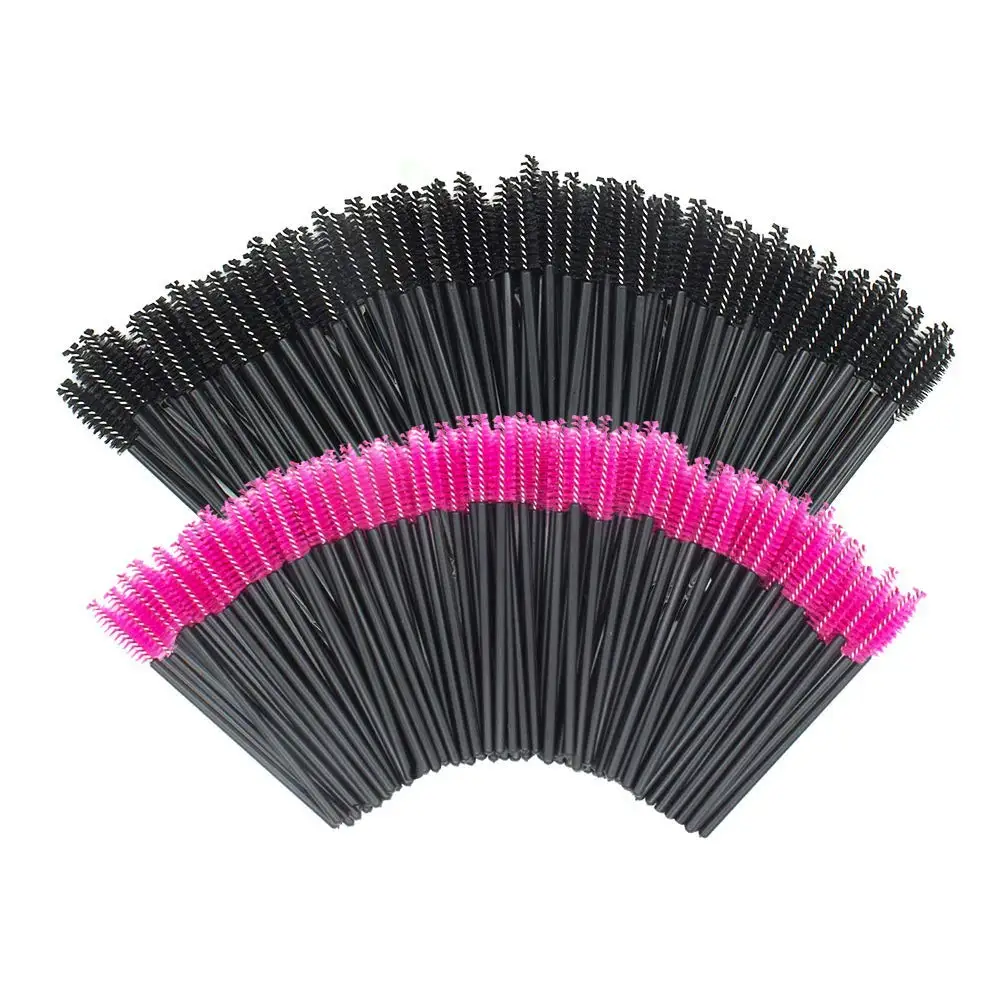 

Disposable Mascara Wand Eyelash Brush for Eye Lash Extension Supplies Applicator Makeup Kits 50pcs Eyebrow Spoolies Brushes