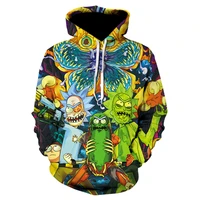 3d cartoon hoodie men and women fashion printing hooded sweater casual animation autumn and winter clothing 2021