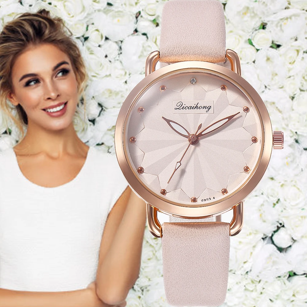 

2020 Топ Бренд Высокое качество модные женские простые часы повседневные часы кожаные Аналоговые кварцевые наручные часы для девушек подарки