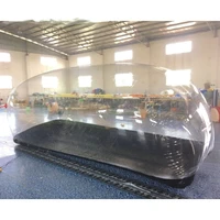 52 02 0m clear inflatable car cover 0 8mm pvc high quality inflatable car capsule tent