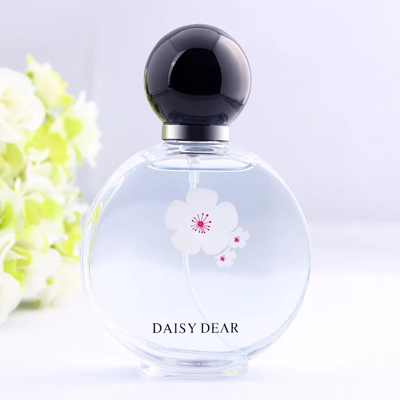 

Perfume Atomizer For Women 50ML Female Flowers Fruits Fragrances Parfum Bottle Glass Fashion Lady Lasting Perfume
