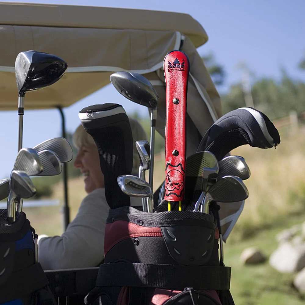 Чехлы для клюшек Golf Alignment Кожаные чехлы ручной работы высокого качества с