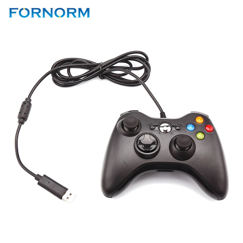 FORNORM для телефона USB проводной контроллер геймпад 360 точный 3D джойстик со