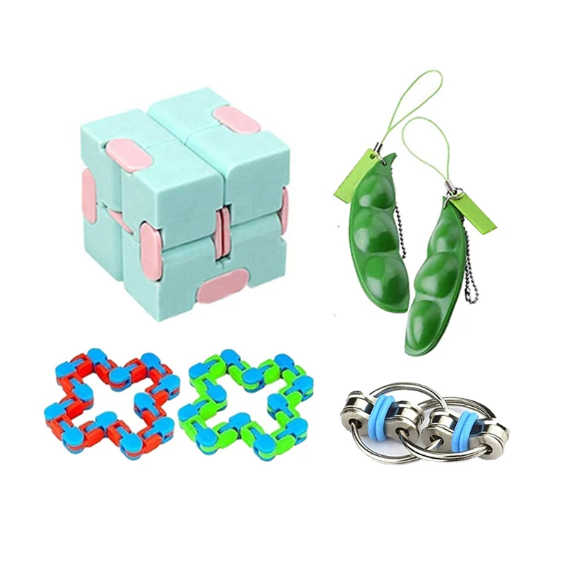 spesifikasi 28 Buah Set Mainan Fidget Remas Mainan Anak Dewasa Sederhana Menghilangkan Stres Lesung Pipi Mengembangkan Kreasi Anak-anak Mainan Pelatihan Visual