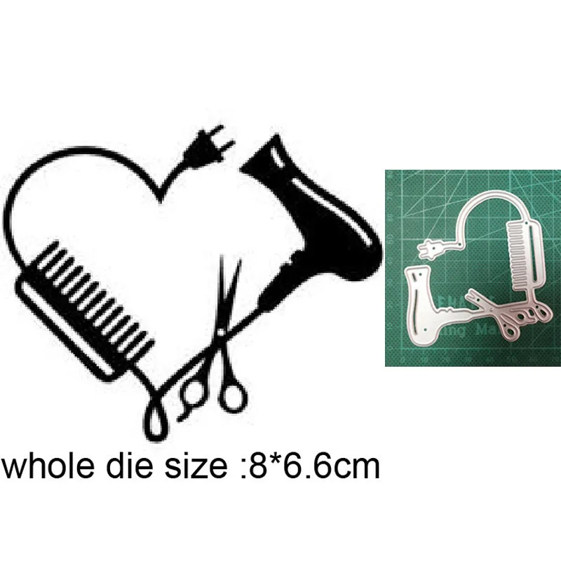 Ножницы для сушки волос расческа новинка 2021 металлические штампы изготовления