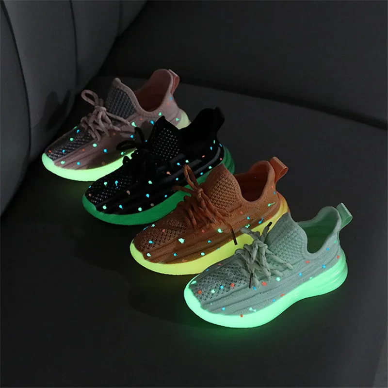 DIMI/2021 Осенняя детская обувь Спортивная для девочек Модные повседневные Мягкие