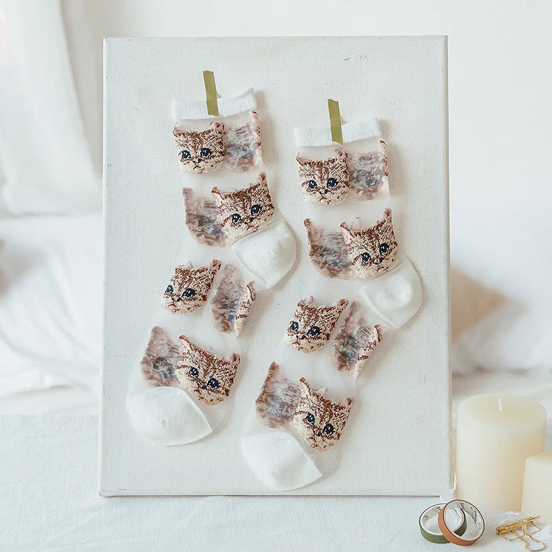 Новинка 2020 женские хлопковые носки с мультяшным рисунком сезон весна-лето модные