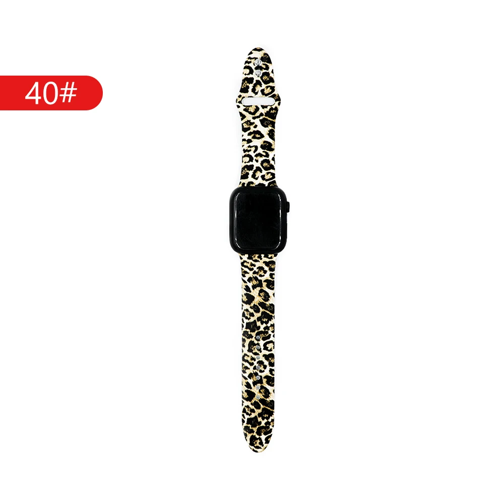 Ремешок для apple watch band 44 мм/38 мм apple watch 4/3/2/1 наручных часов iwatch, ремешок 42 мм/40 мм, correa, часы с силиконовым ремешком, ремешок для часов - Цвет ремешка: 40