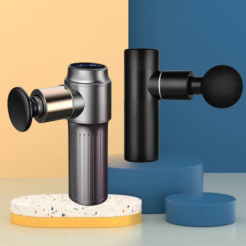 

Mini Massage Gun Deep Muscle Massager Muscle Body Massage Pain Relief Exercising Relaxation Slimming Shaping Fascia gun