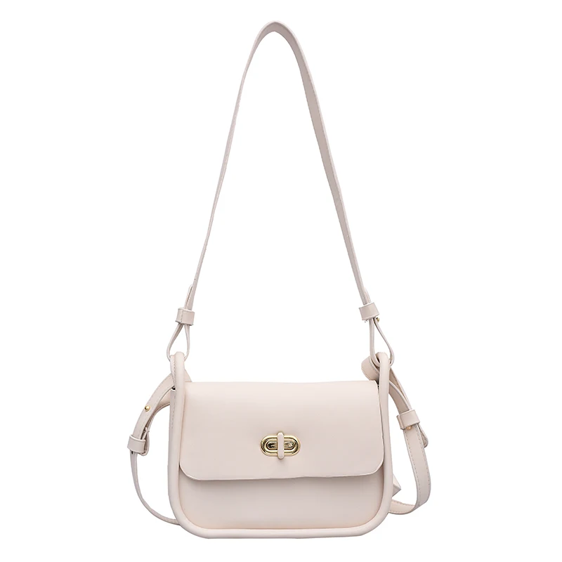 

Small PU Simple Leather Crossbody Bags 2021 Fashion Summer Luxury Brand Travel Solid Color Shoulder Handbags and Purses