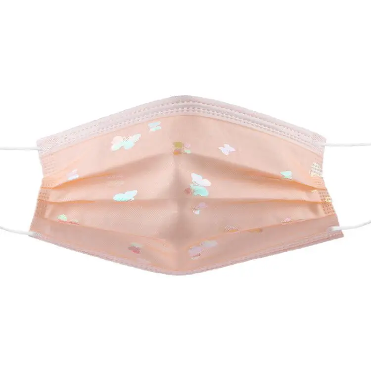 

10 шт., черная маска для взрослых для косплея на Хэллоуин, маска с принтом бабочки, одноразовые защитные маски для лица, маска, маска