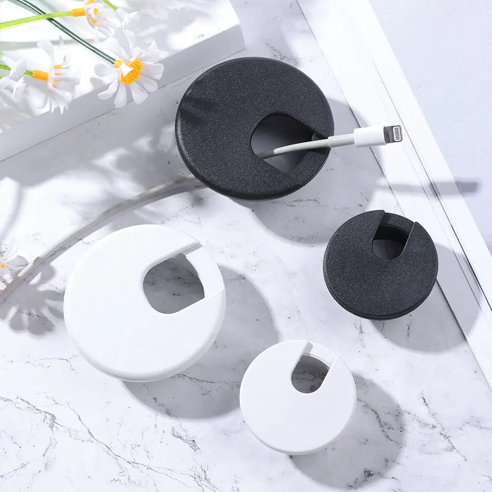 Проволочные отверстия 35/50 мм втулки для компьютерного кабеля крышка заглушка