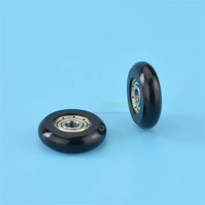 3*17*5 мм R пластиковый шкив роликовая камера дуговой шар клей для хлеба