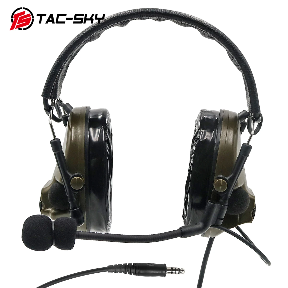 COMTAC III TAC-SKYcomtac iii силиконовые наушники электронные шумоподавления звукосниматель Военная Тактическая Переговорная стрельба headsetFG