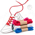 Спортивные шнурки, полукруглые классические, для детей и взрослых, унисекс, повседневные, плетеные, для кроссовок, 1 пара