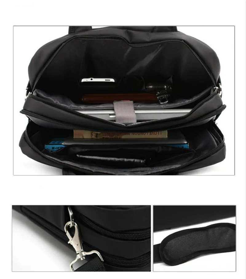 Мужской офисный портфель сумка для ноутбука 15 6 16 17 3 дюйма 14 | Багаж и сумки