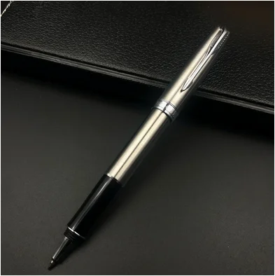 

Free Shipping 2021 Brand Roller Ball Pen New Design Stationery School Supplies Office Writing Pen Ballpoint Pen