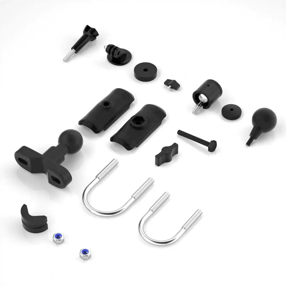 

Adjustable Motorcycle Bicycle Handlebar Sport Camera Phone Holder Bracket Kit