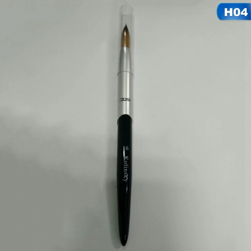 1 шт. профессиональная маникюрная УФ Гелевая Ручка Акриловая кисть для рисования