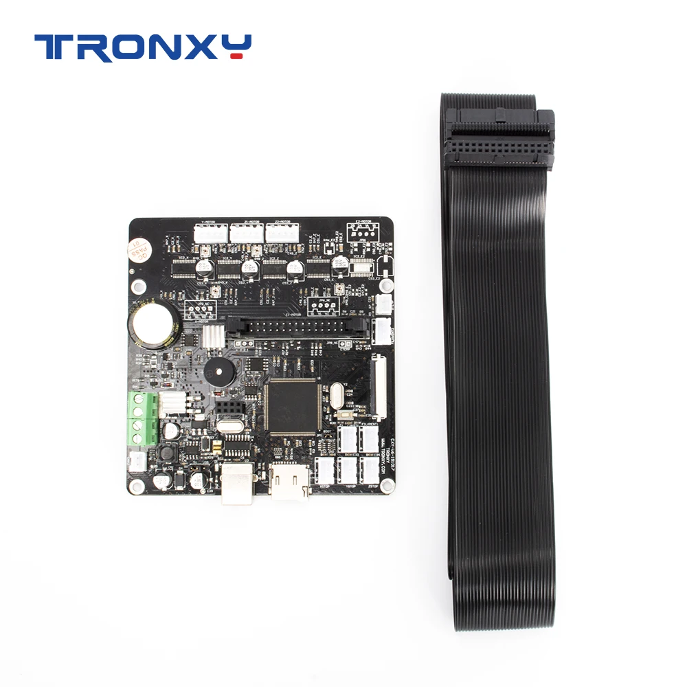 Бесшумная материнская плата Tronxy с проводным кабелем для X5SA 400 XY 2 Pro 3D принтер