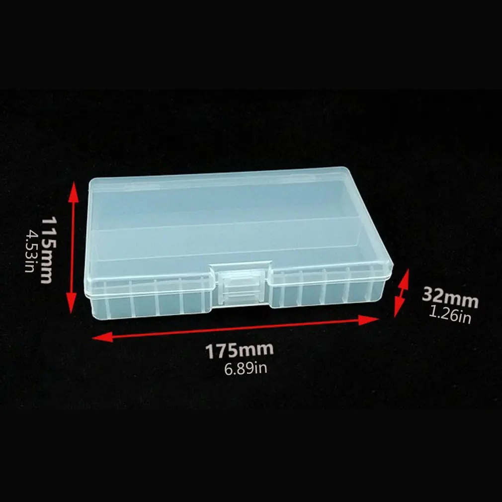 

PL-5048 8 Section 5 AA Battery Protection Box Portable Practical Battery Box Storage Box Transparent Plastic