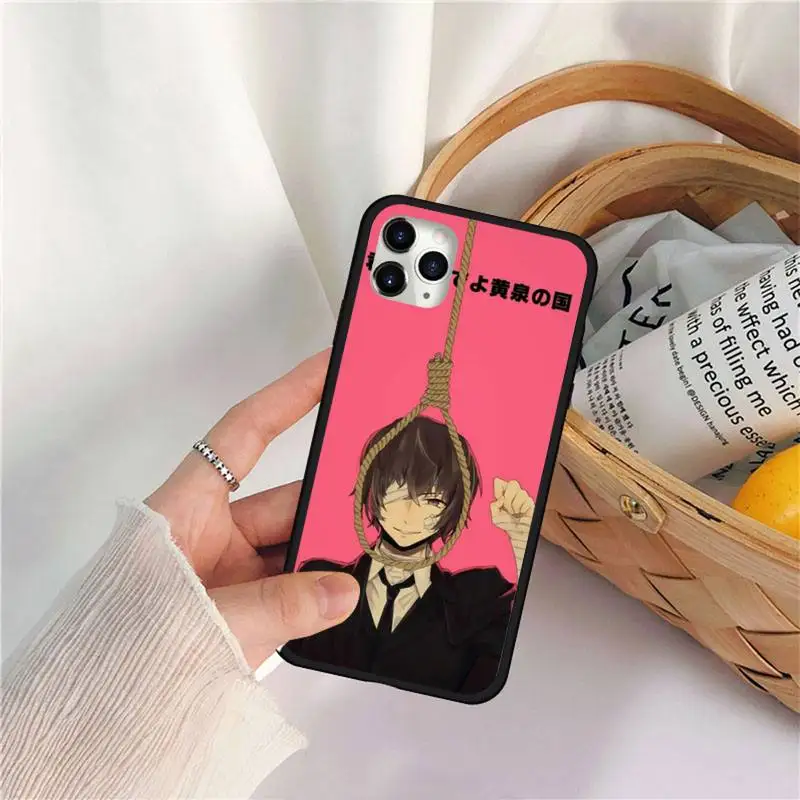 

Bungou Stray Dogs Phone Case for iPhone 11 12 pro MINI XS MAX 8 7 6 6S Plus X 5S SE 2020 XR