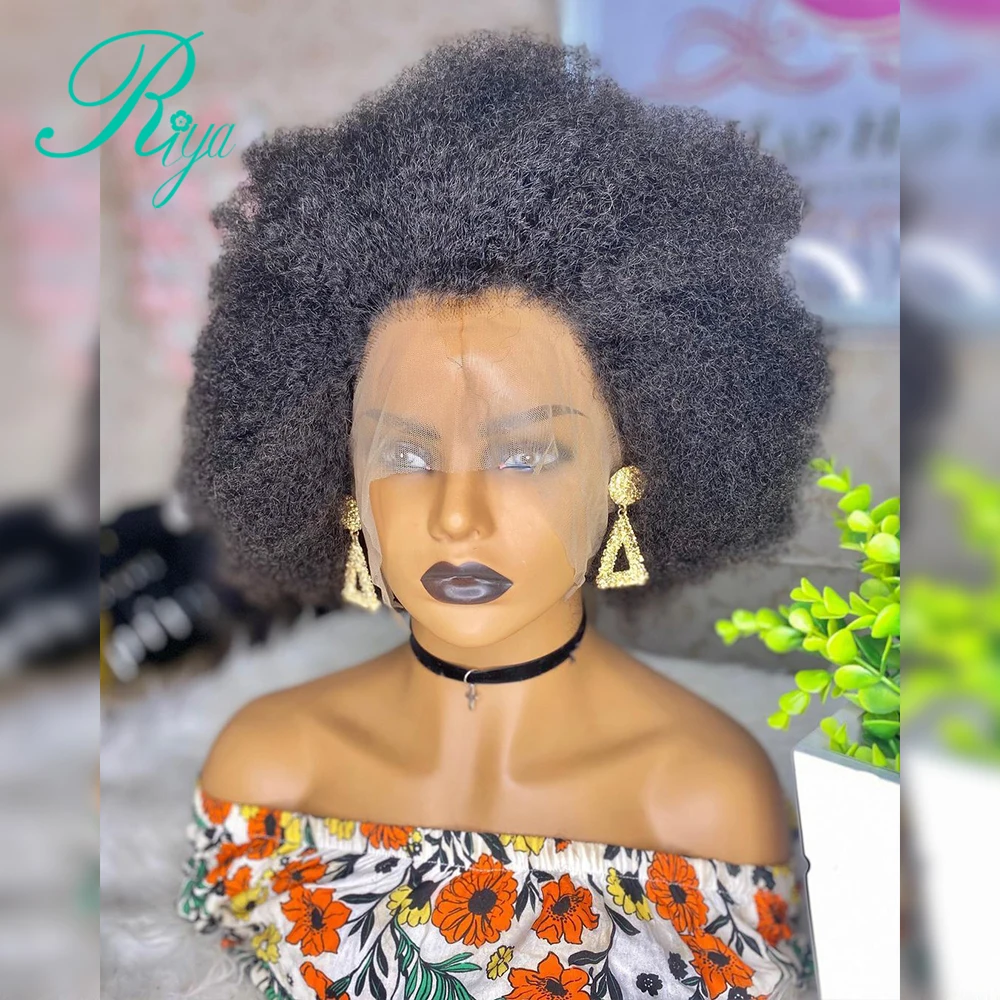 Парики для чернокожих женщин короткие афро кудрявые Боб невидимые